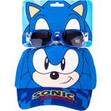 Sonic the Hedgehog Set Cap &amp; Sunglasses set pentru copii 3+ years Size 53 cm 2 buc