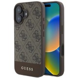 Guess Husa 4G Stripe Logo iPhone 16 Maro
