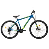 Cumpara ieftin Bicicleta MTB Colinelli COL25, Marimea M, 29 inch, Albastru, Schimbator Shimano ST-EF500 EZ-FIRE PLUS, 24 Viteze, Cadru Aluminiu, Frane pe Disc Ultima