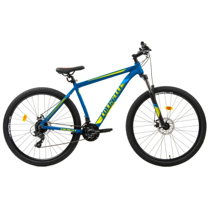 Bicicleta MTB Colinelli COL25, Marimea M, 29 inch, Albastru, Schimbator Shimano ST-EF500 EZ-FIRE PLUS, 24 Viteze, Cadru Aluminiu, Frane pe Disc Ultima