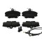 Set placute frana,frana disc RENAULT TWINGO I (C06) (1993 - 2012) KROTTENDORF KRO400