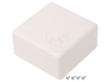 Carcasă Universală ABS Albă 71x71x37mm