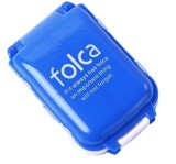 Cutie Organizator Medicamente Pastile, 8 Compartimente, Portabil, Dimensiuni reduse