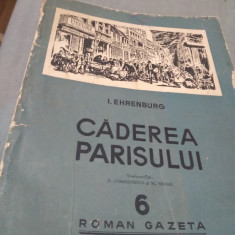 CADEREA PARISWULUI -I.EHRENBURG CARTEA RUSA 1956