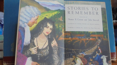 STORIES TO REMEMBER selected by Th.B.Costain &amp;amp; J.Beecroft - vol II - cartonata foto