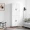 vidaXL Dulap &icirc;nalt, alb, 69,5x34x180 cm, lemn compozit 3195763