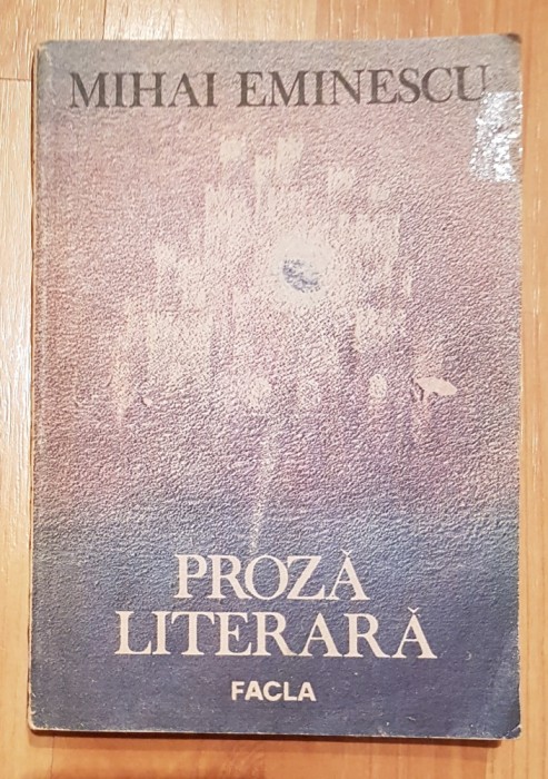 Proza literara de Mihai Eminescu
