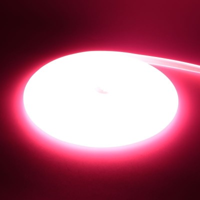 Banda Led Cob Roz Intens Neon Flex - 288led/m - IP65 / 220V - 10W/ml / Rola 5ml foto