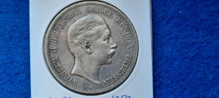 GERMANIA 5 MARK 1902 A PRUSIA WILHELM II