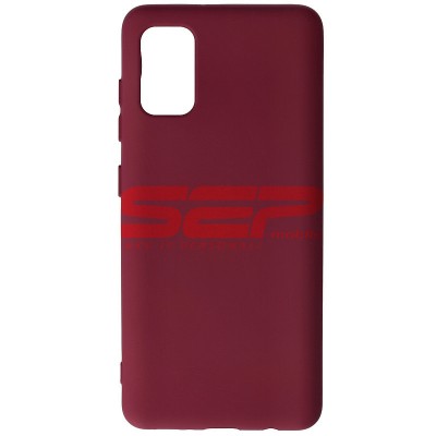 Toc silicon High Copy Samsung Galaxy A41 Burgundy foto