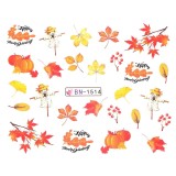 Cumpara ieftin Tatuaj Unghii LUXORISE Fall Garden, BN-1514, LUXORISE Nail Art