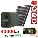 Cameră de v&acirc;nătoare profesională 4G TSS-S6C Live,cu Panou Solar 3,3W,Full HD 4MP