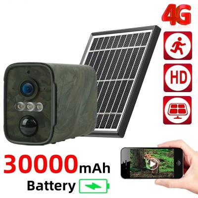 Cameră de v&amp;acirc;nătoare profesională 4G TSS-S6C Live,cu Panou Solar 3,3W,Full HD 4MP foto