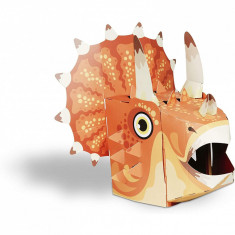 Masca 3D Triceratops Fiesta Crafts FCT-3017Initiala foto