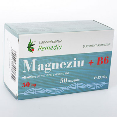 MAGNEZIU+B6 50MG 50CPS foto