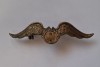 Insigna originala Parasutist militar MIHAI I tip1 (1942- 44) fara parasuta cifru, Romania 1900 - 1950