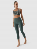 Colanți de yoga 7/8 pentru femei din materiale reciclate, 4F Sportswear