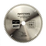 Disc taiat lemn ROTOR 250*30/25,4 cu adaptor 80T Innovative ReliableTools