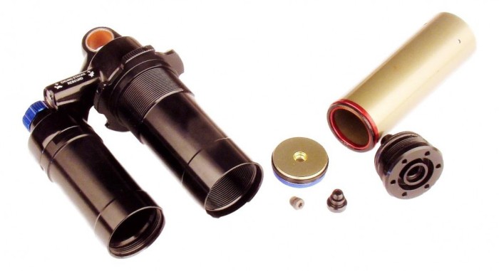 Damper Body/Reservoir Assy 2011 Vivid R2C 216x63/222x70/229x70mm Ultimate FactoryBikes