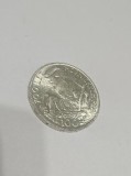 100 de coroane (100 Korun) 1920 , Cehoslovacia,argint, emisă &icirc;n 1949 pentru a marca 700 de ani de la privilegiile miniștrilor din Jihlava , 14 grame
