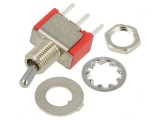 Comutator Basculant 2 Pozitii SPDT ON-ON 2A/250VAC 5A/28VDC