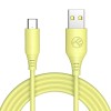 Cablu USB la USB Type-C din silicon Tellur, 3A, 1m