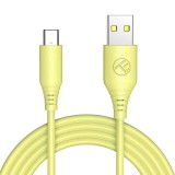 Cablu USB la USB Type-C din silicon Tellur, 3A, 1m