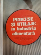 PROCESE SI UTILAJE IN INDUSTRIA ALIMENTARA ILIESCU