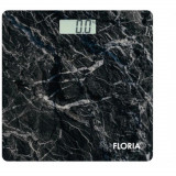 Cantar electronic de persoane Floria ZLN1970 Negru, ecran LCD, capacitate maxima 150 kg