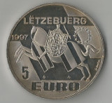 Luxemburg, 5 euro comemorativ, 1997, Europa