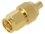 Conector adaptor MMCX mamă SMA tată 50&Omega;