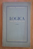 Vinogradov / Logica, manual pentru scolile medii 1954 trad. din rusa