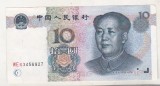 bnk bn China 10 yuan 1999 circulata