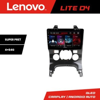Navigatie Peugeot 3008 Quad Core Lenovo Kit-323 4+64 GB Android Waze USB Navigatie Internet Youtube Radio CarStore Technology foto