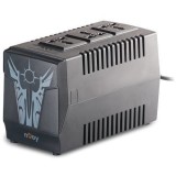 Stabilizator de tensiune 1000VA, 3 prize universale, RJ11