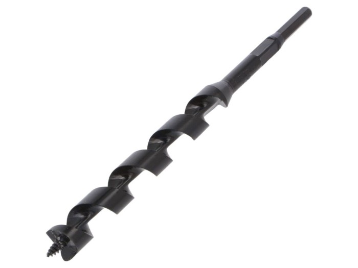 Burghiu lemn &Oslash;16mm HSS, fixare hexagonal