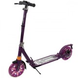 Trotineta Action One Desire, cu doua amortizoare si frana pe disc, Mov