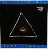 Gilberto Gill - Raca humana VG / VG+ vinil Lp disc muzica latino reggae WEA Europa 1984
