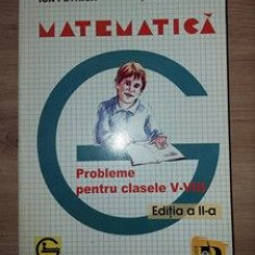 Matematica. Probleme pentru clasele 5-8 - Ion Petrica, Stefan Cornel