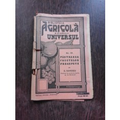 PASTRAREA FRUCTELOR PROASPETE - C. SAVESCU