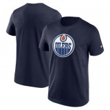 Edmonton Oilers tricou de bărbați Primary Logo Graphic T-Shirt blue - XS, Fanatics Branded