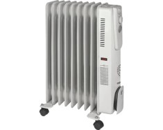 Calorifer electric Eurom Turbo 2400 W, 9 elementi, 3 trepte de putere