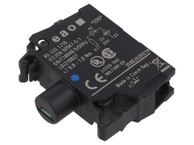 Element de iluminare 22mm pentru placa frontală 24VAC foto