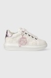 Karl Lagerfeld sneakers din piele KAPRI NFT culoarea alb, KL62522