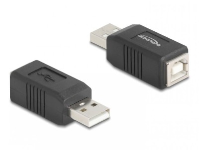 Adaptor USB-B 2.0 la USB-A M-T, Delock 67202 foto