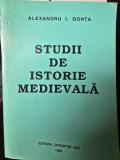 Studii de istorie medievala- Alexandru I. Gonta
