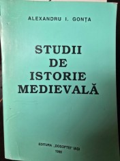 Studii de istorie medievala- Alexandru I. Gonta