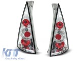 Set de stopuri tuning potrivit pentru Citroen C3 03.2002-08.2005 cu baza cromata, stanga si dreapta Performance AutoTuning