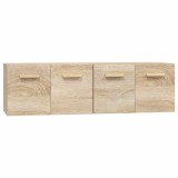 Cumpara ieftin Dulapuri TV de perete 2 buc. stejar sonoma 60x36,5x35 cm lemn