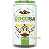 Apa de Cocos Naturala cu Ananas fara Zahar 330ml